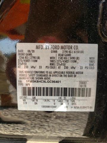 Photo 14 from auction – 2020 FORD EXPLORER P with VIN 1FM5K8HC9LGC96401