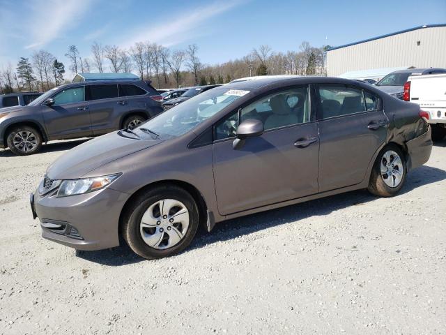 HONDA CIVIC LX 2013 with VIN 2HGFB2F52DH544313 - Photo from auction