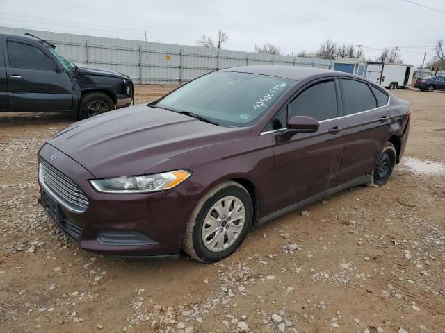 FORD FUSION S 2013 with VIN 3FA6P0G7XDR243979 - Photo from auction