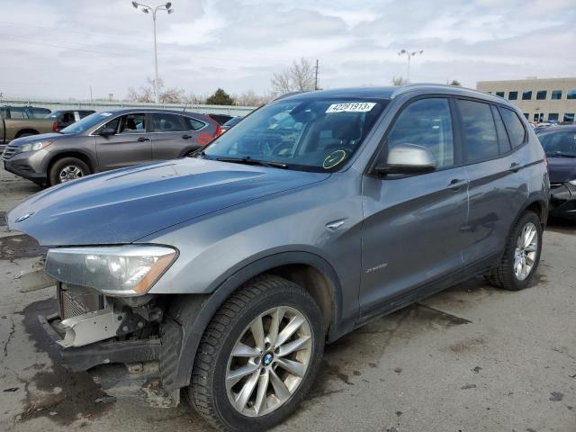 BMW X3 XDRIVE2 2015 with VIN 5UXWX9C59F0D44213 - Photo from auction
