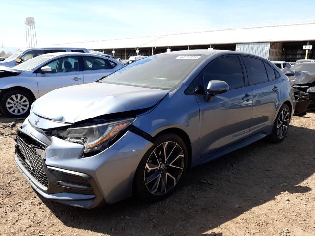 TOYOTA COROLLA SE 2020 with VIN 5YFS4RCE9LP029841 - Photo from auction