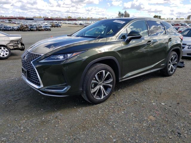 LEXUS RX 450H 2022 with VIN 2T2HGMDA7NC082746 - Photo from auction