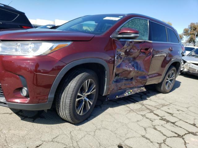 TOYOTA HIGHLANDER 2018 с VIN 5TDKZRFH0JS287936 - Фото с аукциона