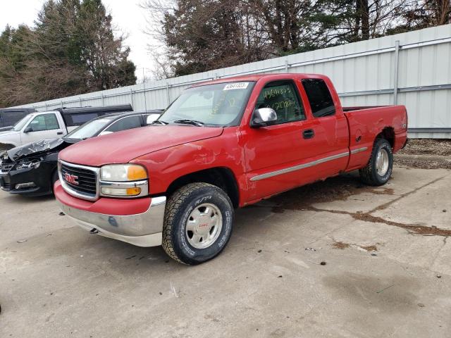 GMC SIERRA 150 2000 with VIN 1GTEK19T8YE121778 - Photo from auction