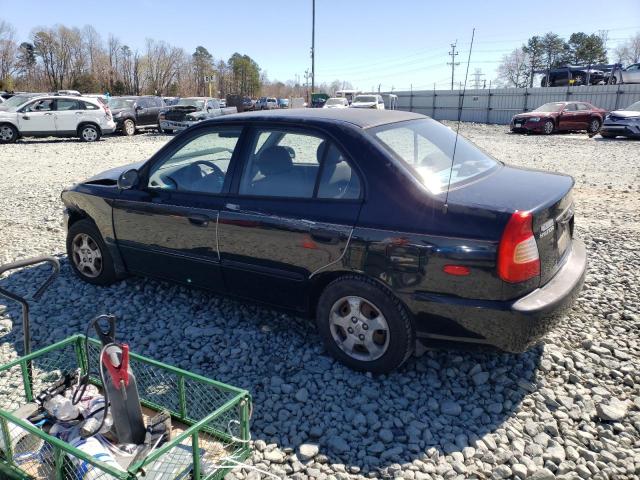 Photo 2 from auction – 2002 HYUNDAI ACCENT GL with VIN KMHCG45C92U381535