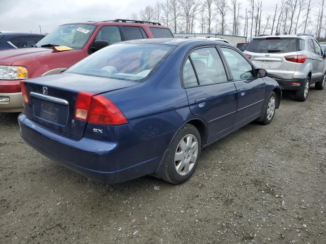 Photo 3 from auction – 2002 HONDA CIVIC EX with VIN 2HGES26792H577917