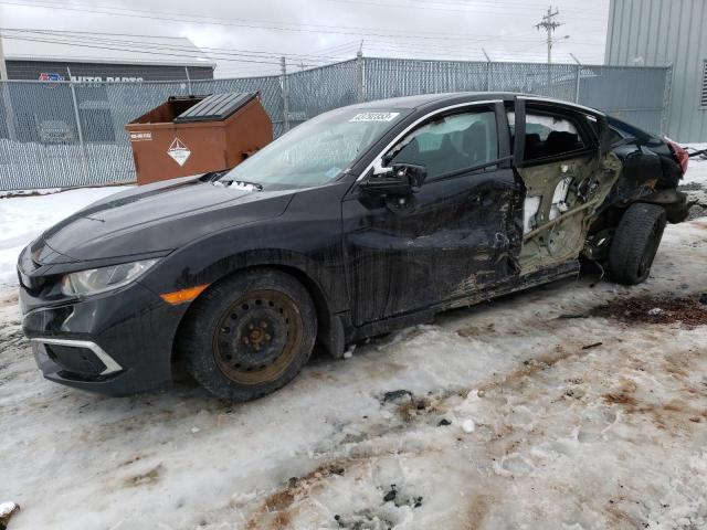 HONDA CIVIC LX 2019 with VIN 2HGFC2E58KH018814 - Photo from auction