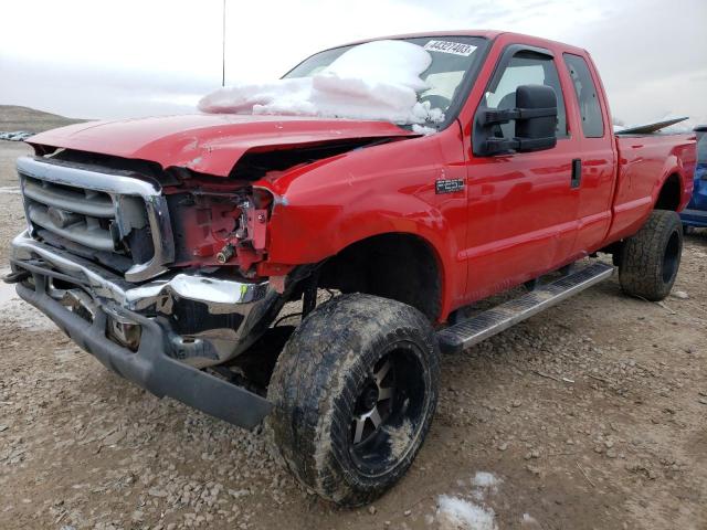 FORD F250 SUPER 1999 with VIN 1FTNX21F8XEB64089 - Photo from auction