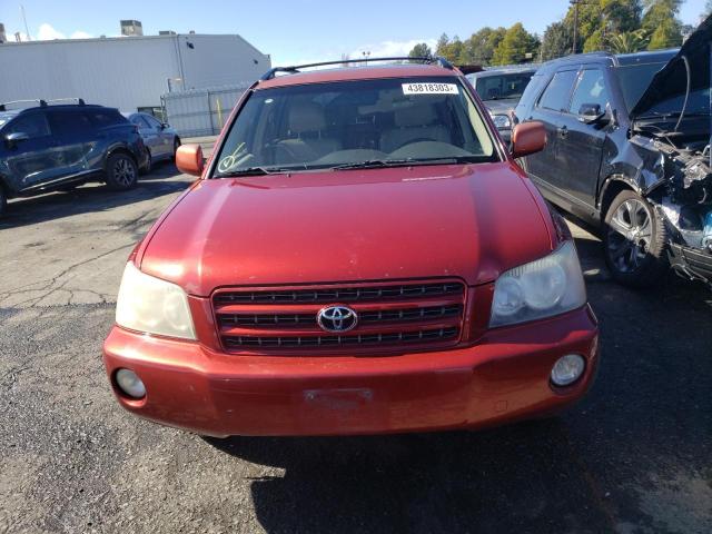 Photo 5 from auction – 2002 TOYOTA HIGHLANDER with VIN JTEHF21A720070405
