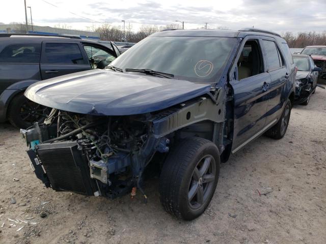 FORD EXPLORER X 2016 with VIN 1FM5K8D81GGA24142 - Photo from auction