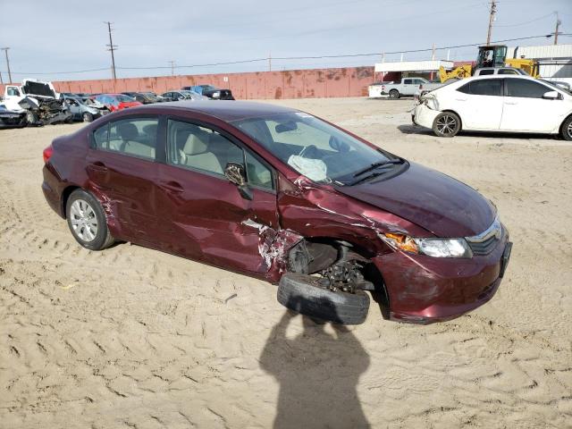 Photo 4 from auction – 2012 HONDA CIVIC LX with VIN 19XFB2F54CE349032