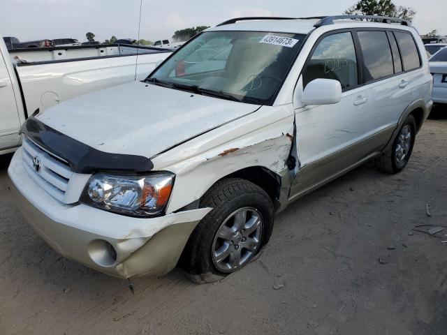 TOYOTA HIGHLANDER 2004 with VIN JTEGP21A540020744 - Photo from auction
