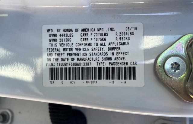 Photo 10 from auction – 2016 ACURA TLX TECH with VIN 19UUB1F59GA013307