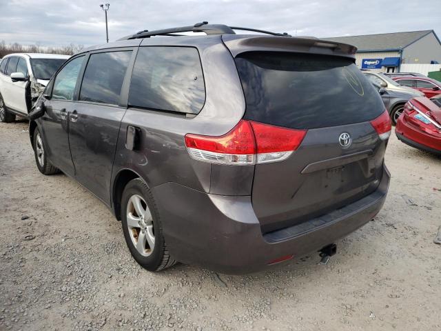 Photo 2 from auction – 2012 TOYOTA SIENNA LE with VIN 5TDKK3DC5CS222771