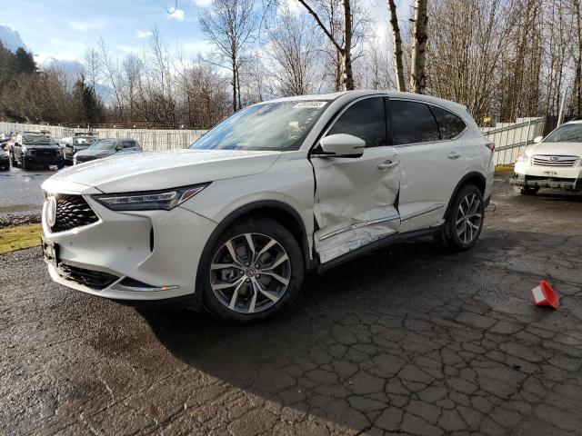 ACURA MDX TECHNO 2022 with VIN 5J8YE1H41NL033971 - Photo from auction