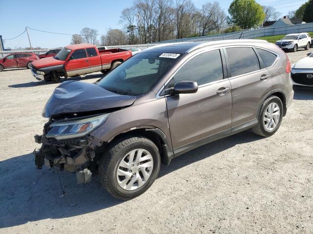 HONDA CR-V EXL 2015 with VIN 2HKRM3H76FH546148 - Photo from auction