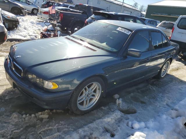 BMW 740 I AUTO 2001 with VIN WBAGG834X1DN86415 - Photo from auction