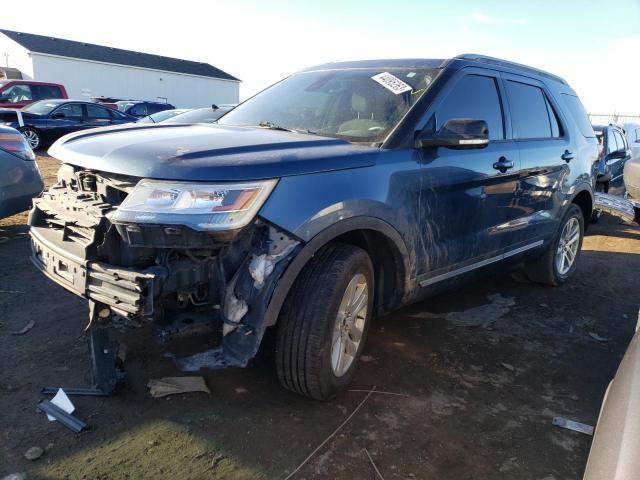 FORD EXPLORER X 2018 with VIN 1FM5K8D81JGB48130 - Photo from auction