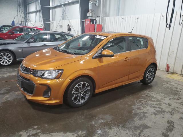 Photo 1 from auction – 2019 CHEVROLET SONIC LT with VIN 1G1JD6SBXK4117812