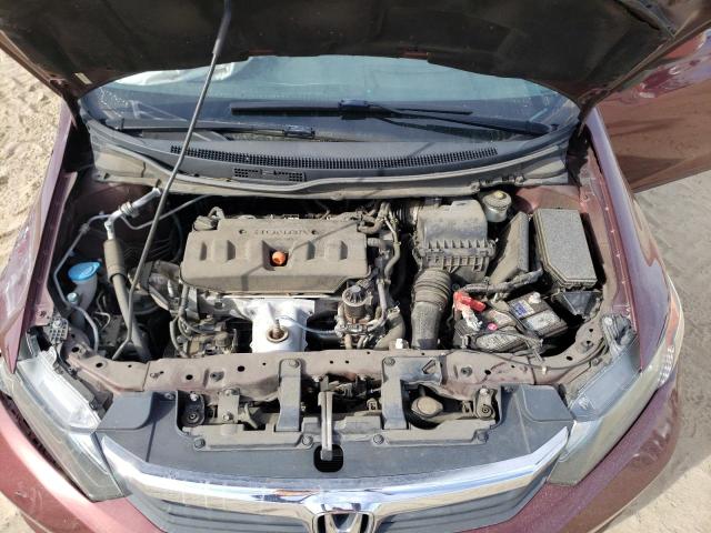 Photo 11 from auction – 2012 HONDA CIVIC LX with VIN 19XFB2F54CE349032