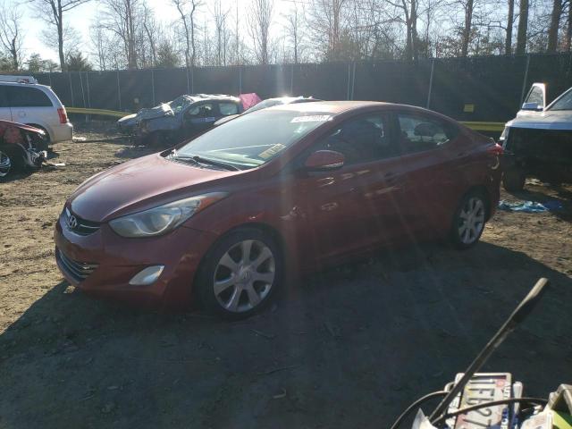 HYUNDAI ELANTRA GL 2011 with VIN KMHDH4AE1BU160794 - Photo from auction
