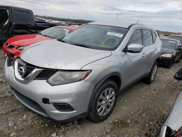 NISSAN ROGUE S 2015 with VIN KNMAT2MT6FP542036 - Photo from auction