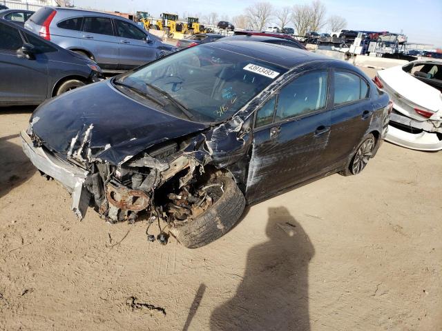 Photo 1 from auction – 2014 HONDA CIVIC EXL with VIN 19XFB2F96EE001366