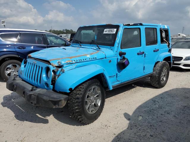 JEEP WRANGLER U 2017 with VIN 1C4BJWFGXHL622662 - Photo from auction
