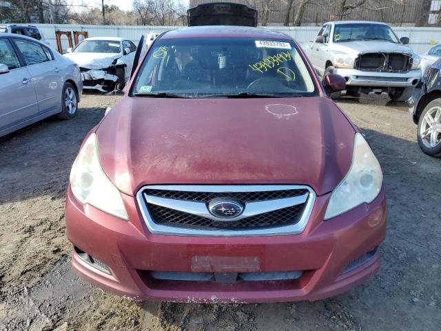 Photo 5 from auction – 2011 SUBARU LEGACY 2.5 with VIN 4S3BMBK61B3253355