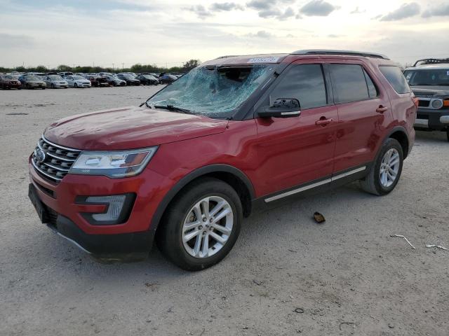 FORD EXPLORER X 2017 with VIN 1FM5K7DH5HGB90465 - Photo from auction