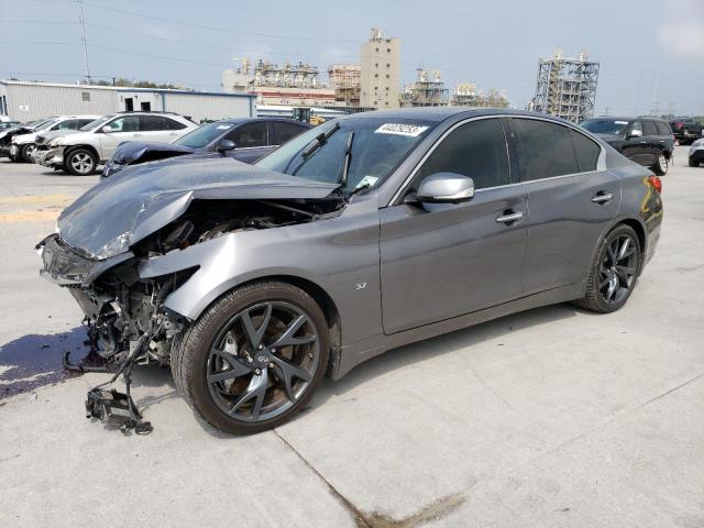 INFINITI Q50 BASE 2015 with VIN JN1BV7AP0FM335567 - Photo from auction