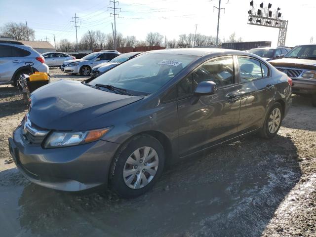 HONDA CIVIC LX 2012 with VIN 19XFB2F59CE077948 - Photo from auction