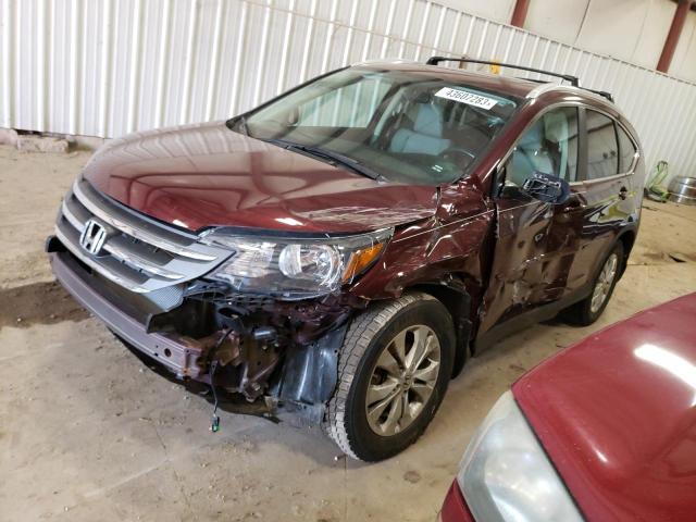 HONDA CR-V EXL 2012 with VIN 5J6RM4H77CL027293 - Photo from auction