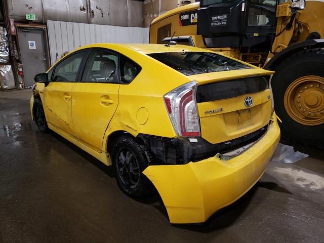Photo 2 from auction – 2014 TOYOTA PRIUS with VIN JTDKN3DU8E1739708