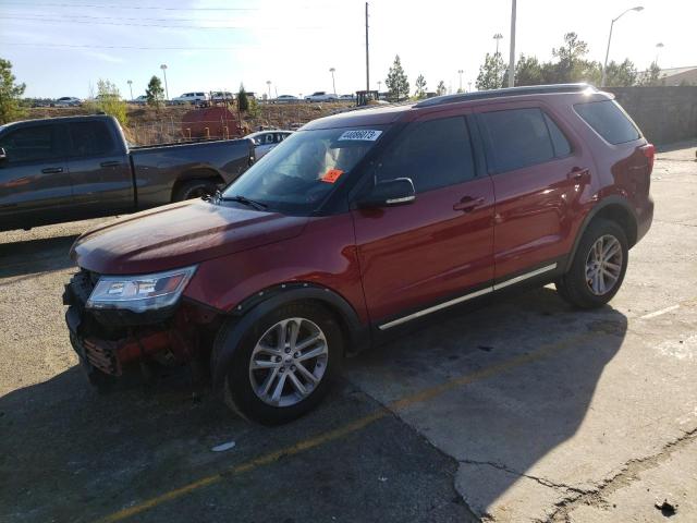 FORD EXPLORER X 2017 with VIN 1FM5K7D80HGA91830 - Photo from auction
