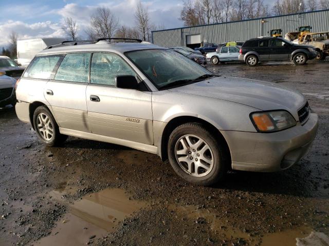 Photo 4 from auction – 2003 SUBARU LEGACY OUT with VIN 4S3BH675937622856