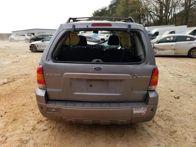Photo 6 from auction – 2007 FORD ESCAPE HEV with VIN 1FMCU49H87KA99176