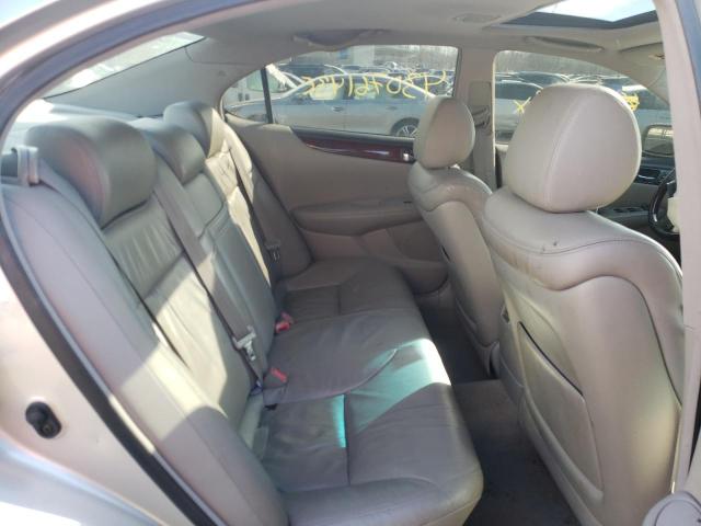 Photo 10 from auction – 2004 LEXUS ES 330 with VIN JTHBA30G140012215