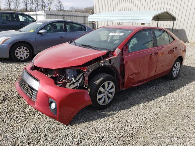 TOYOTA COROLLA L 2015 with VIN 2T1BURHE4FC447091 - Photo from auction