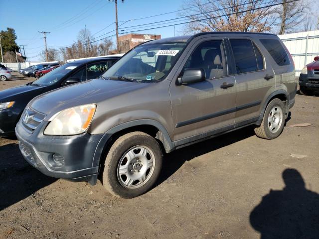 HONDA CR-V LX 2006 with VIN JHLRD78586C039563 - Photo from auction