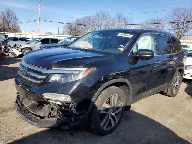 HONDA PILOT ELIT 2018 with VIN 5FNYF6H05JB033913 - Photo from auction