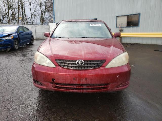 Photo 5 from auction – 2002 TOYOTA CAMRY LE with VIN JTDBE32K720037334