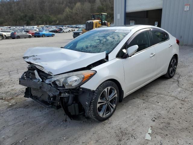 KIA FORTE EX 2015 with VIN KNAFZ4A88F5263938 - Photo from auction