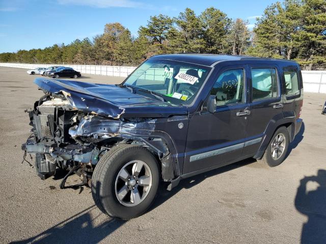 Photo 1 from auction – 2008 JEEP LIBERTY SP with VIN 1J8GN28K28W236121