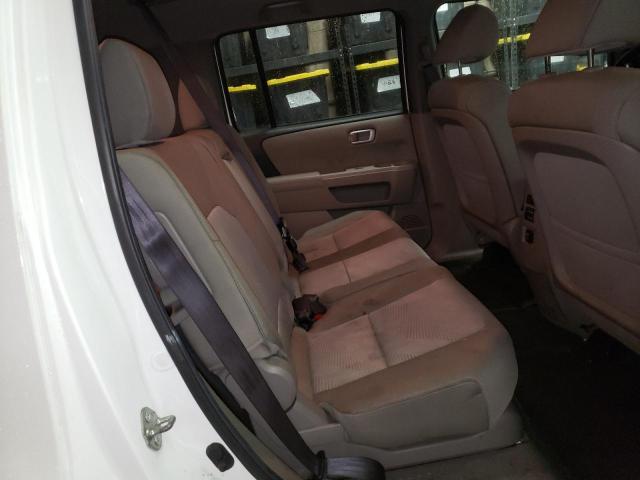 Photo 11 from auction – 2012 HONDA PILOT LX with VIN 5FNYF4H28CB021585