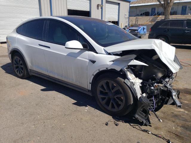Photo 4 from auction – 2022 TESLA MODEL X with VIN 7SAXCBE66NF355071