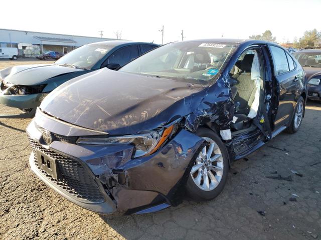 Photo 1 from auction – 2022 TOYOTA COROLLA LE with VIN 5YFVPMAE6NP348577