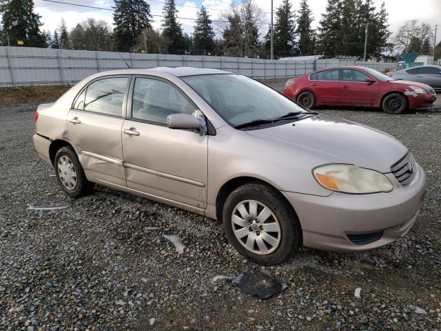 Photo 4 from auction – 2003 TOYOTA COROLLA CE with VIN 1NXBR32E43Z133152