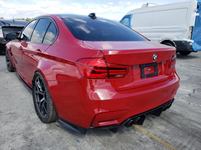 Photo 2 from auction – 2018 BMW M3 with VIN WBS8M9C50J5K99991