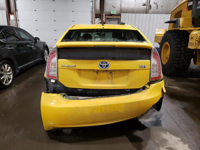 Photo 6 from auction – 2014 TOYOTA PRIUS with VIN JTDKN3DU8E1739708